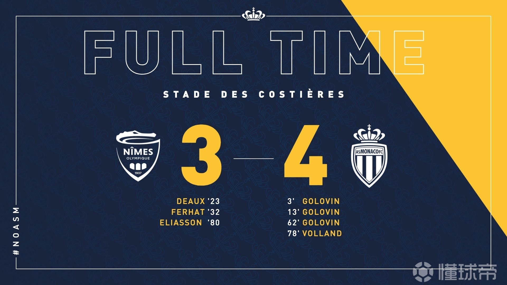 im电竞-尼姆客场不敌摩纳哥，降级危机依旧