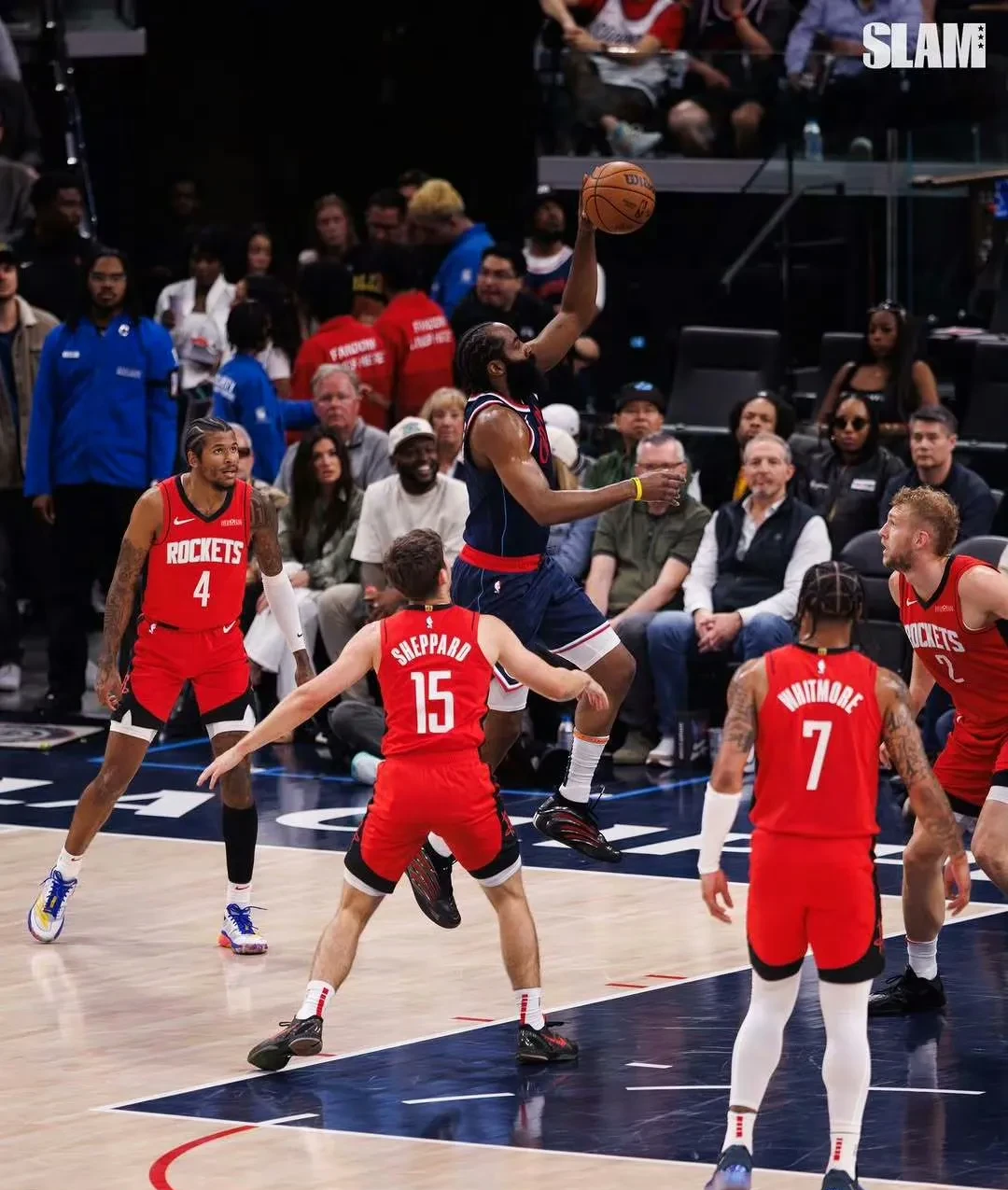 IM电竞游戏-火箭客场不敌掘金，哈登全场三分率不足三成